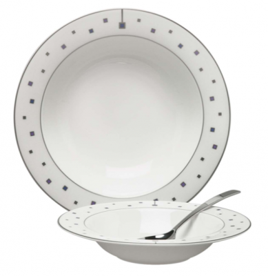 Virtu Rimmed Soup Plate  215mm x6