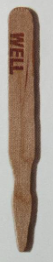 Steak Marker Birchwood Well Done 3.5"/90mm