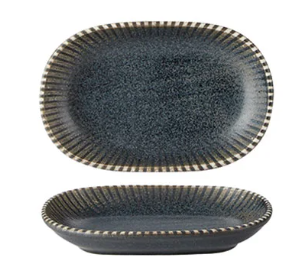 Flint Oval Dish 14x9cm