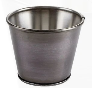Sides Bucket Antique Silver 11cm