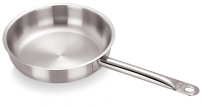 Frying Pan French Style Stainless Steel 13Inch/32cm (Induction Compatible)