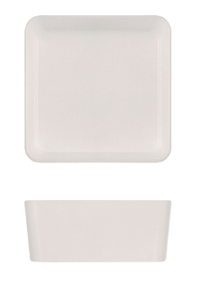 White Tokyo Melamine Large Bento Box Insert 17 x 7cm