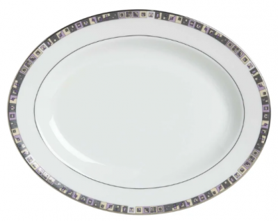 Clarity Oval Platter  360x280mm