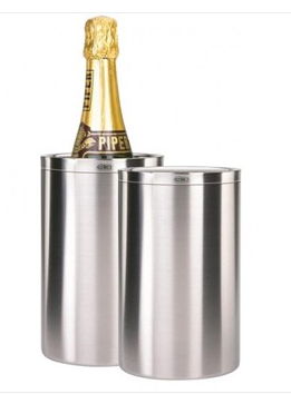 Wine Champagne Cooler Modern, Double Wall 10cm
