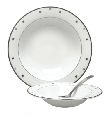 Shadow Rimmed Pasta Bowl  270mm x2
