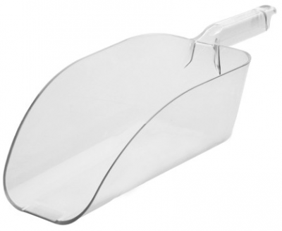 Ice Scoop Polycarbonate Clear 32oz