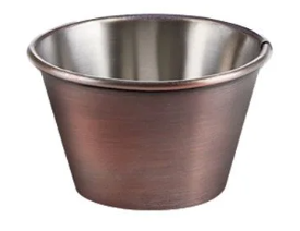 Sauce/Dip Pot Antique Copper 2.5oz
