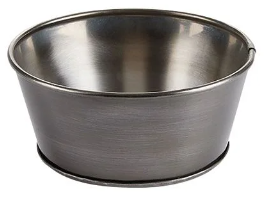 Service Bowl Antique Silver 16cm