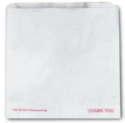 Greaseproof Paper Bag Square 8.5Inch