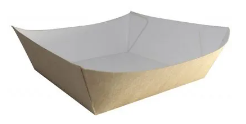 Burger Tray Kraft 165x155x40mm x500