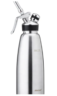 Mosa Profi Cream Whipper Stainless Steel 1L