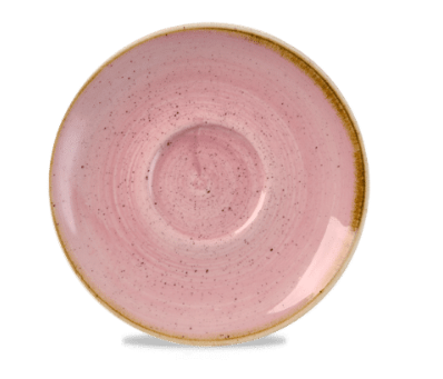 Churchill Stonecast Petal Pink Cappuccino Saucer 6.25Inch