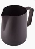 Teflon Foaming Milk Jug Black 0.6L