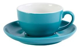 Evolve Cappuccino Cup Large Teal 9.75oz/28cl