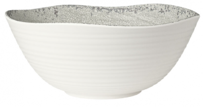 Pompeii Stone Medium Round Bowl 28.6 x 11.7cm 4.5ltr (11 1/4 x 4 3/5Inch 4 3/4qrt)