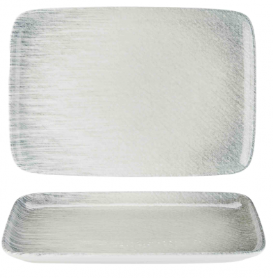 Linear Rectangular Platter 27x20cm/10.5x7.75Inch