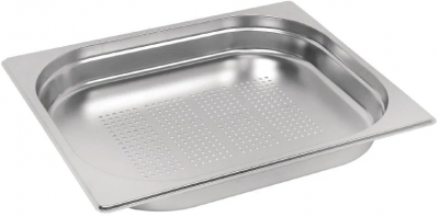 Gastronorm Perforated Stainless Steel 1/2 40mm 2.5L