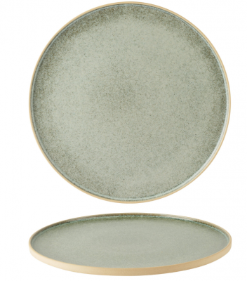 Pistachio Walled Plate 31cm/12Inch