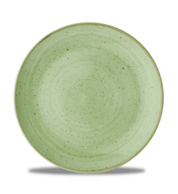 Stonecast Sage Green Evolve Coupe Plate 8.67" 21.7cm