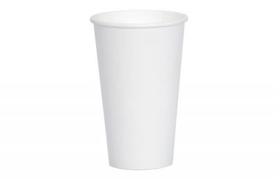 Coffee Cup Single Walled White 16oz (PE Lined) x1000