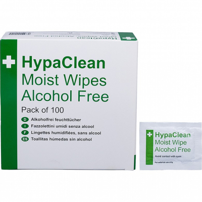 HypaClean Sterile Moist Wipes x100