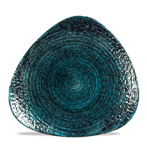Homespun Chroma Blue Lotus Plate 10Inch