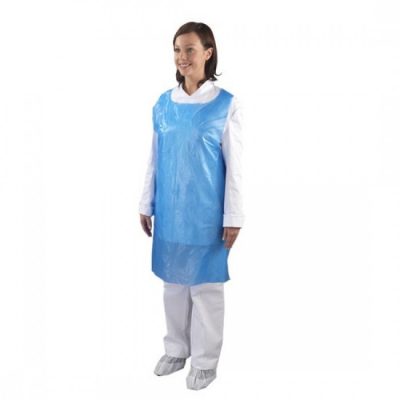 Disposable Aprons Blue x100