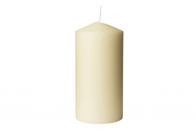 STANDARD Pillar Candle Ivory 150x80mm x6