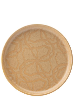 Maze Flax Walled Plate 8.25" (21cm)