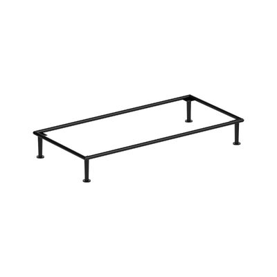 Fusion Black Rectangle Riser 61 x 28 x 7.6cm (24 x 11 x 3Inch)