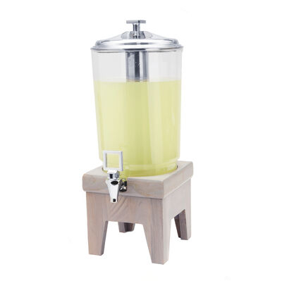 Steelite DWH Fusion Buffet: Juicer w/ Wood Base - 11.4 L (12 qt) Grey Wash Teak