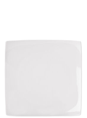 Pure White Square Plate 8" (20.5cm)