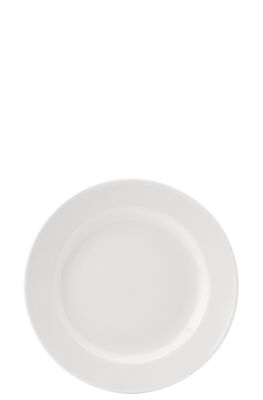 Pure White Wide Rim Plate 6.75Inch (17cm)