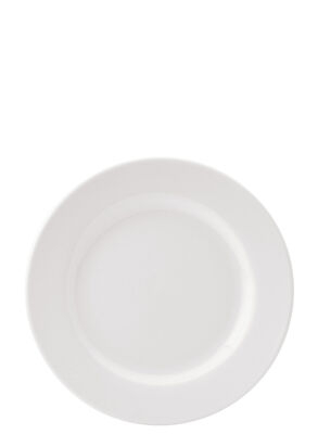 Pure White Wide Rim Plate 8" (20.25cm)