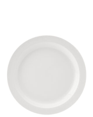 Pure White Narrow Rim Plate 9" (23cm)