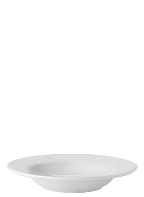 Pure White Rimmed Soup 9Inch (22.5cm)