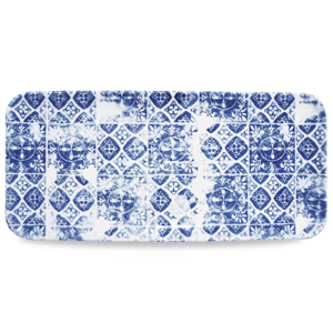 Dudson Makers Collection Porto Organic Coupe Rect Platter 13 3/4X6 1/4Inch