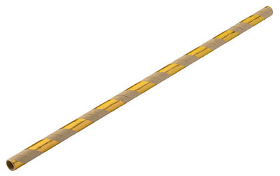 Paper Gold/Kraft Straw 8Inch (20cm) x250