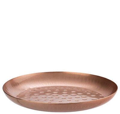 Vintage Copper Seafood Tower Serving Bowl (35cm)