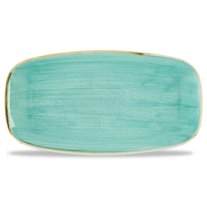 Stonecast Mint Chefs Oblong Plate 13 7/8X7 3/8"
