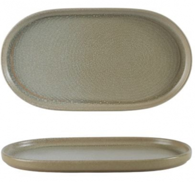 Rustico Premium Stoneware Fauna Oval Platter 33x18cm/11x7"