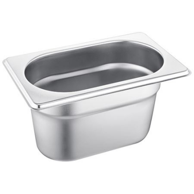 Gastronorm Stainless Steel 1/9 100mm 1L