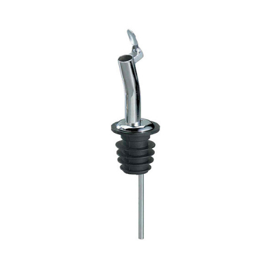 Hinged Flip Cap Pourer Stainless Steel 8mm Opening x2