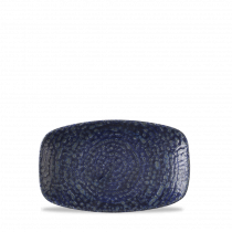 Churchill Super Vit Homespun Chroma Twilight Oblong Chefs Plate 7 4/5 X  4 3/4Inch