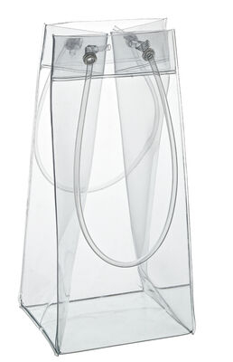 Polycarbonate Wine/Champagne Bag Clear 10Inch (25.5cm)