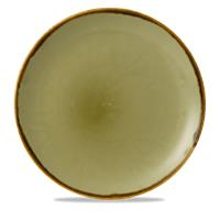 Dudson Harvest Green  Coupe Plate 8.67"