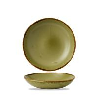 Dudson Harvest Green  Coupe Bowl 9.75Inch