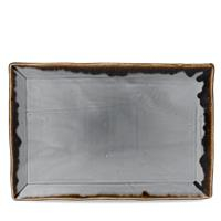Dudson Harvest Grey  Rectangle Tray 11 1/8X7 3/8Inch