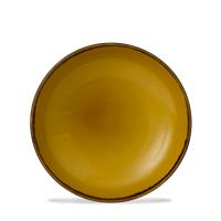 Dudson Harvest Mustard  Coupe Bowl 7.25Inch