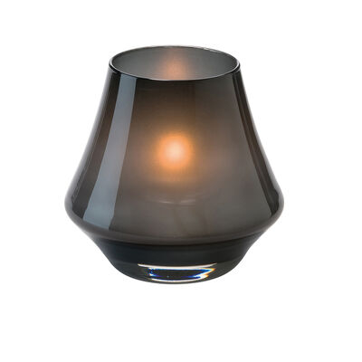 Chime Satin Midnight Glass Votive 7 x 8.9cm (2 3/4 x 3 1/2Inch)